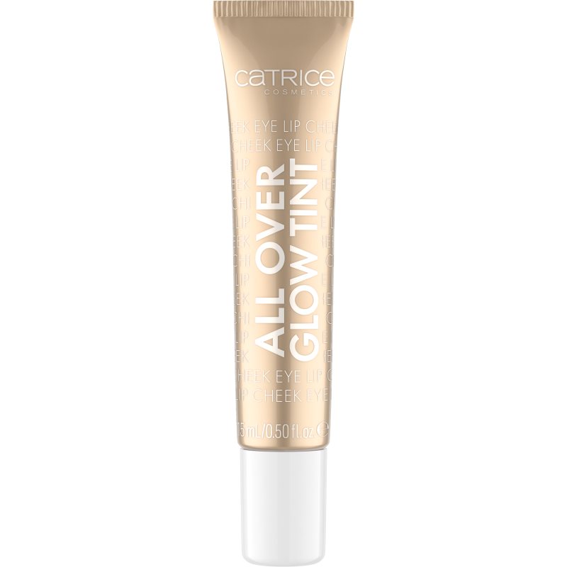 Catrice All Over Glow Tint wielofunkcyjny rozświetlacz w płynie 010 Beaming Diamond 15ml