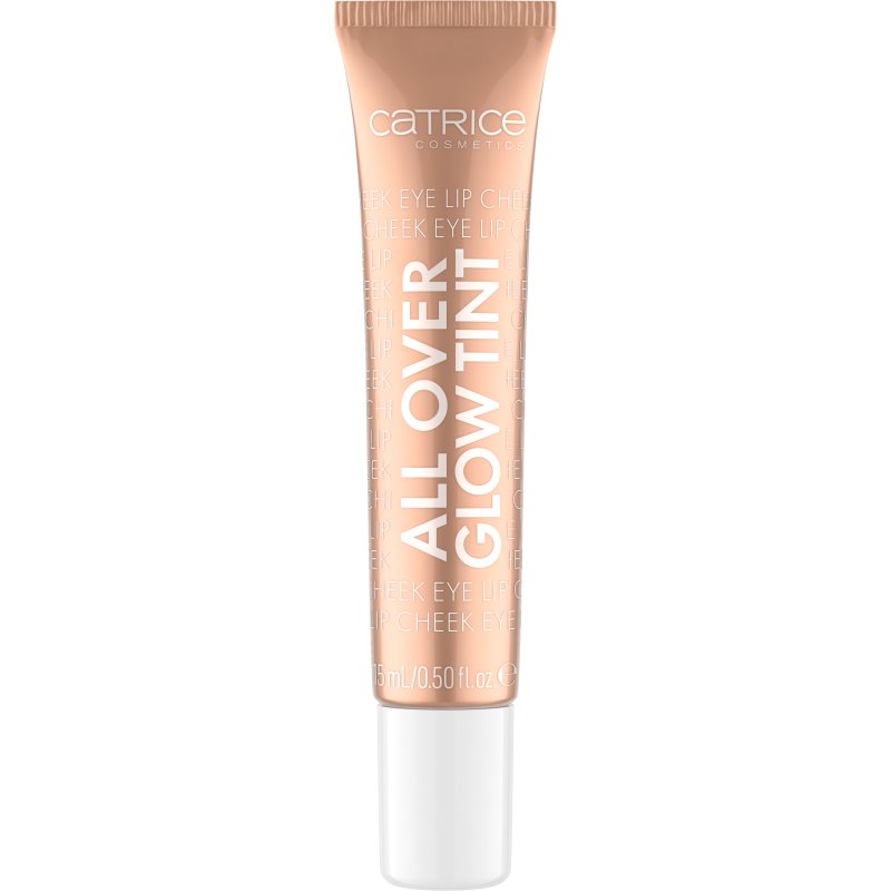 Catrice All Over Glow Tint wielofunkcyjny rozświetlacz w płynie 030 Sun Dip 15ml