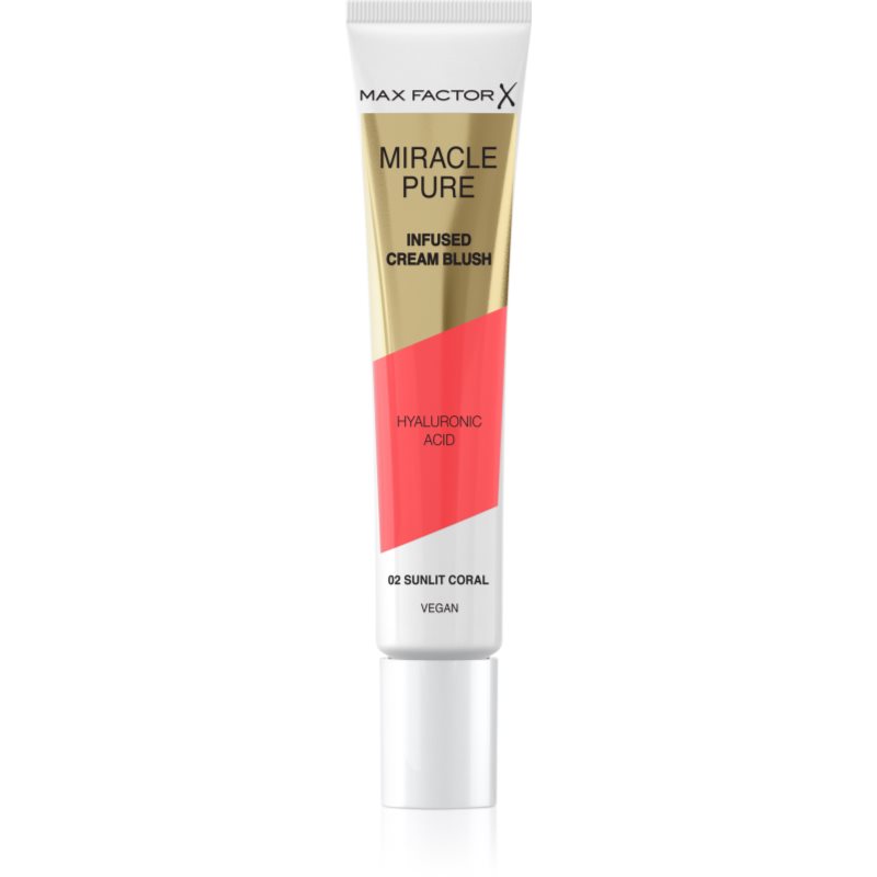 MAX FACTOR Miracle Pure Cream Blush 02 Sunlit Coral