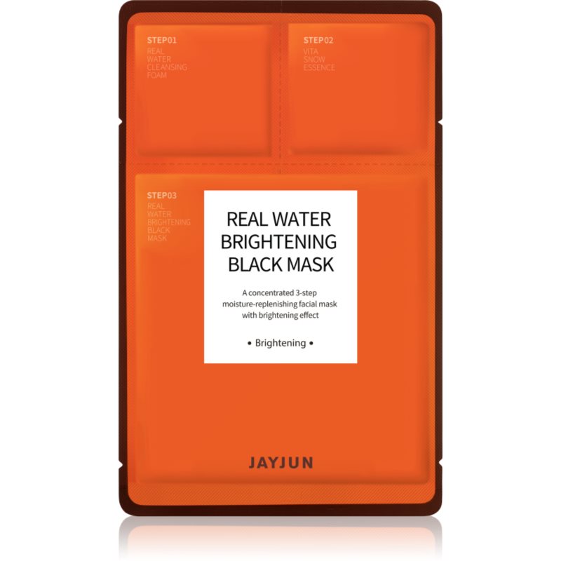 JayJun JayJun Real Water Brightening Black Mask - 1.5 ml, 1.5 ml, 25 ml 2101154