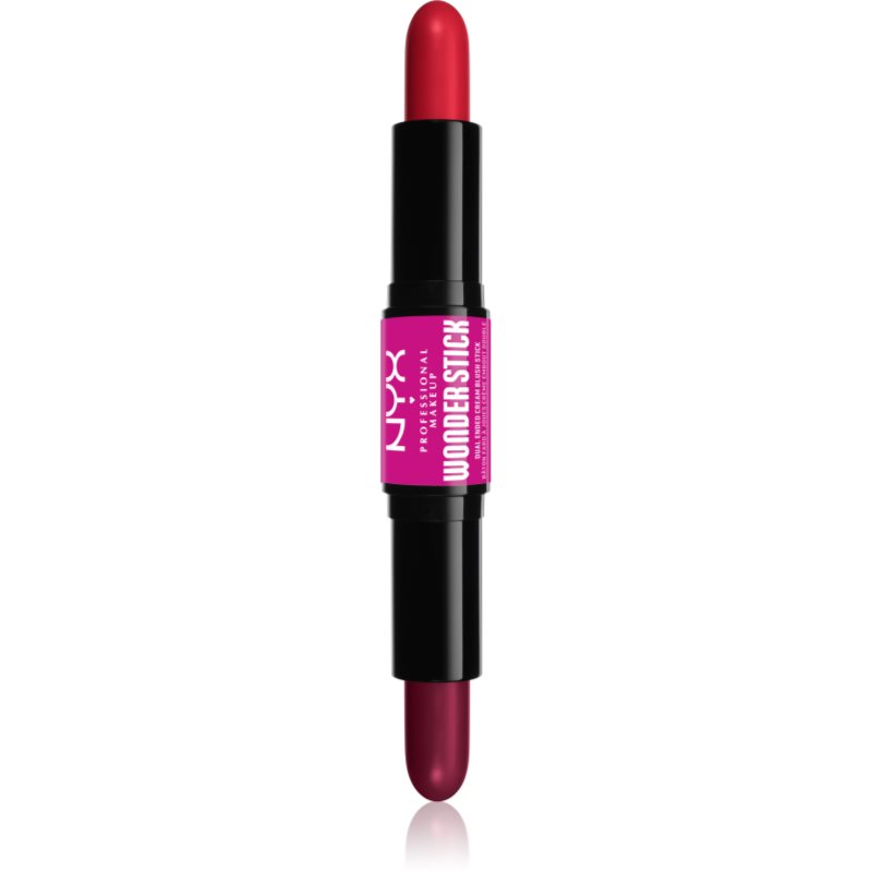 NYX Professional Makeup Wonder Stick Dual-Ended Cream Blush Stick 05 Bright Amber + Fuchsia