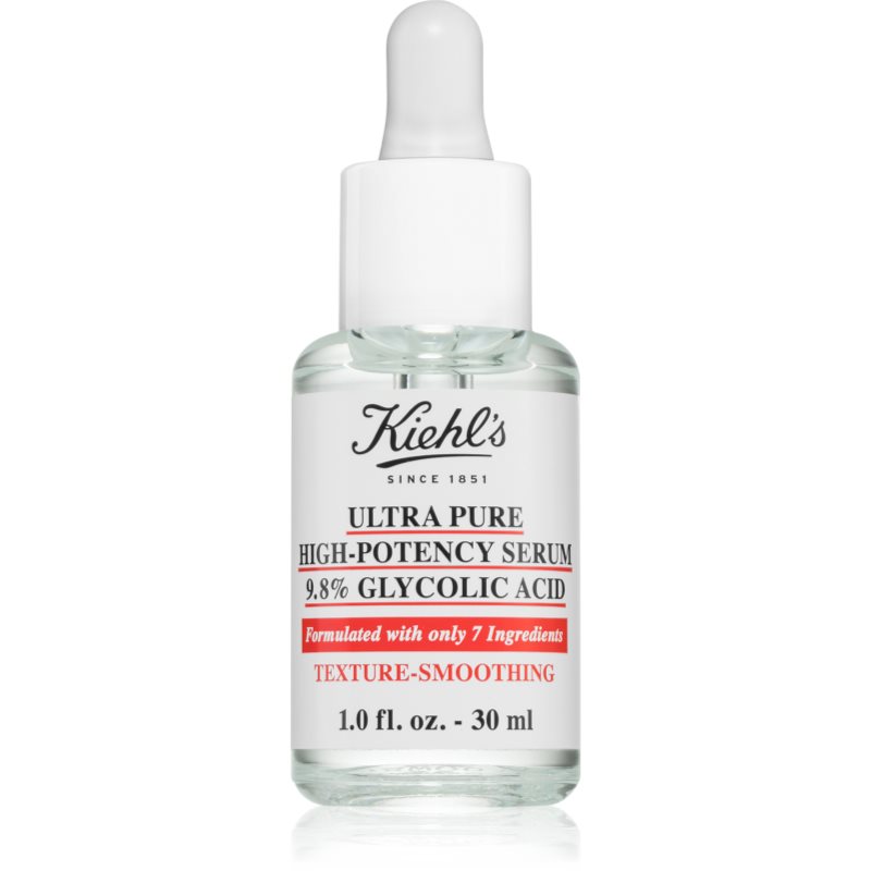 Kiehl's Ultra Pure High-Potency Serum z 9,8% kwasem glikolowym - serum wygładzające i regenerujące 30 ml