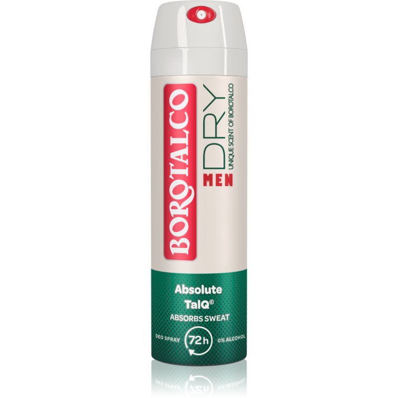 Borotalco MEN Dry dezodorant w sprayu dla mężczyzn zapachy Unique Scent of Borotalco 150 ml