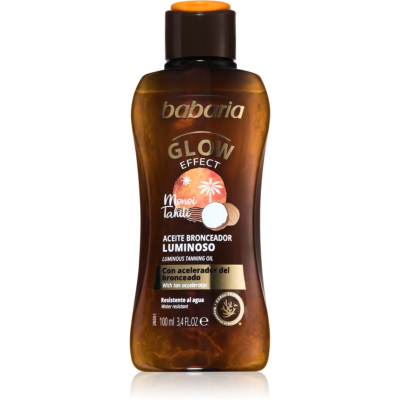 Krem przeciwsłoneczny Babaria Tanning Oil Gel Glowing Effect 100 ml (8410412490351)
