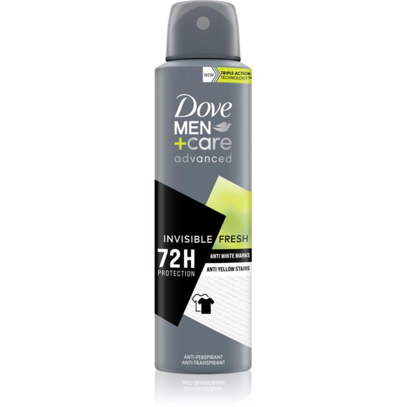 Dove Men + Care Advanced Invisible Fresh 72H Antyperspirant dla mężczyzn 150 ml