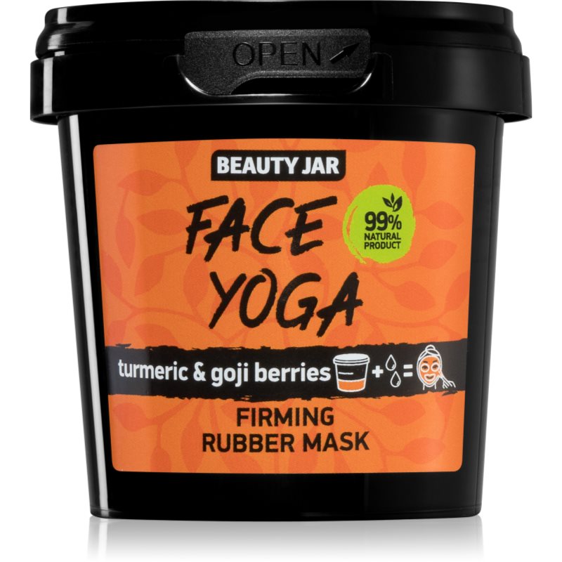 Beauty Jar Ujędrniająca maska gumowa do twarzy Kurkuma i jagody goj 20 g
