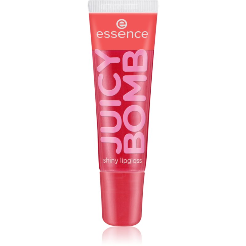 Essence - JUICY BOMB SHINY LIPGLOSS - Nieklejący błyszczyk do ust - 10 ml - 104 - POPPIN'' POMEGRANATE