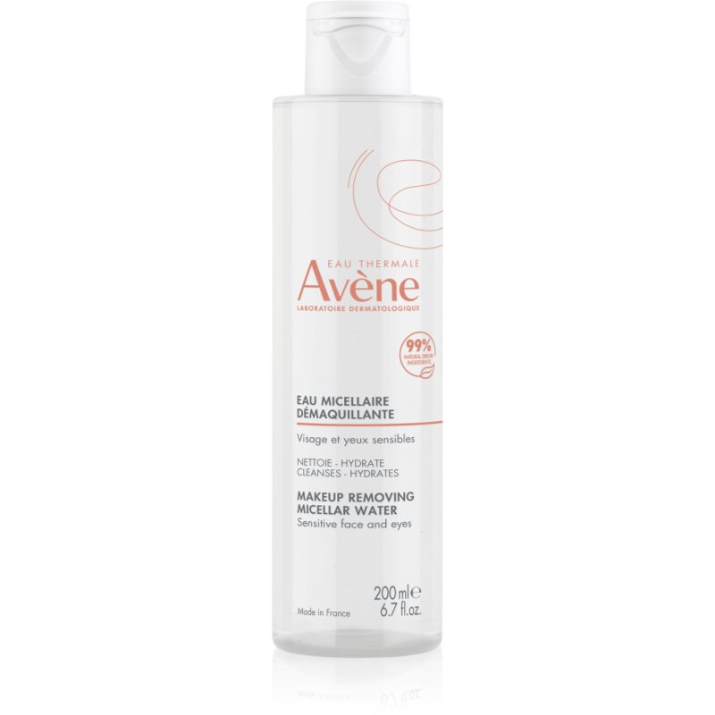 Avene płyn micelarny do oczyszczania i demakijażu skóry wrażliwej, skłonnej do zaczerwień 200 ml (nowa formuła)
