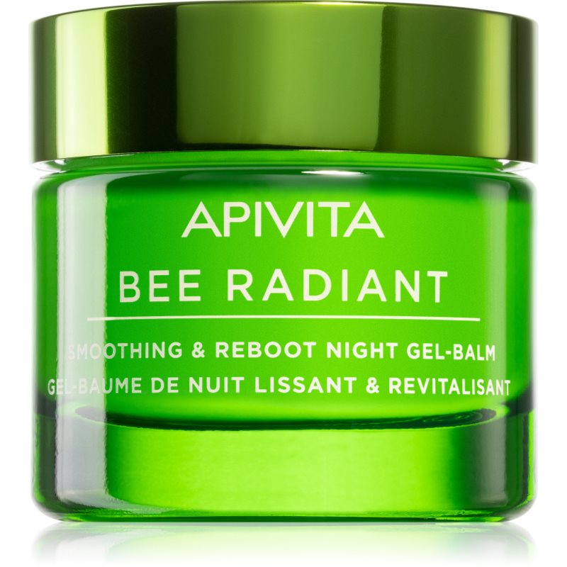Apivita Bee Radiant Night Gel-Balm detoksykacyjno-wygładzający balsam w żelu na noc 50 ml