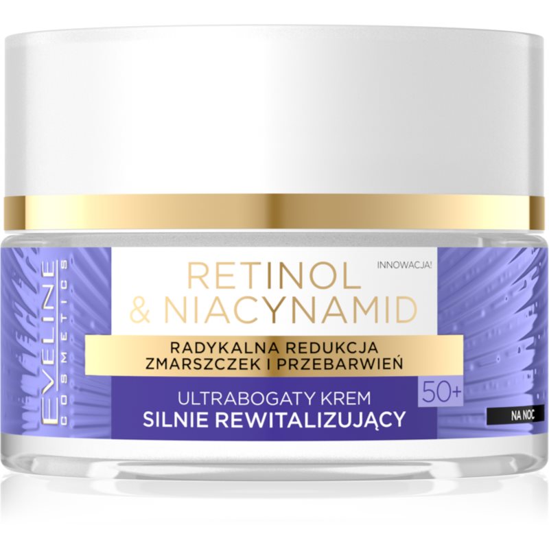 Eveline Retinol & Niacynamid - Krem na noc 50+ 50ml