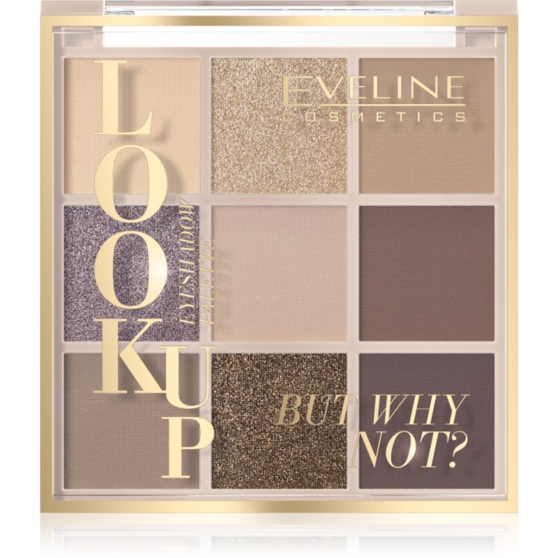 Eveline Cosmetics Look Up Paleta 9 cieni do powiek, But why not BUT WHY NOT 10.8 g