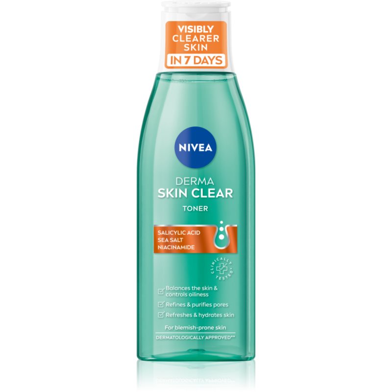 Nivea Derma Skin Clear Tonik normalizujący 200.0 ml