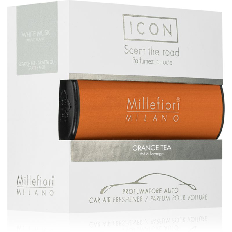 Millefiori Icon Orange Tea zapach do samochodu 1 szt.
