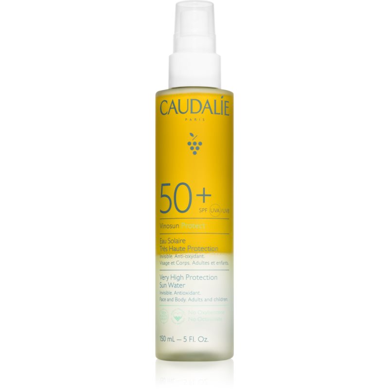 Caudalie Vinosun Protect Woda słoneczna o bardzo wysokiej ochronie SPF50+  150 ml