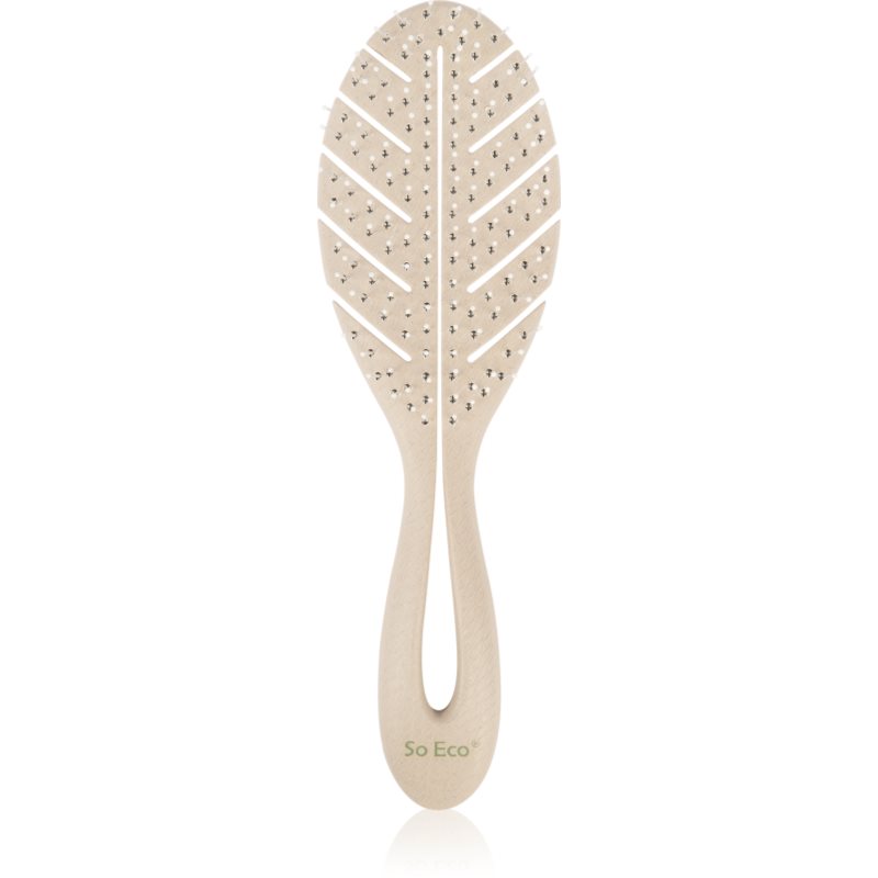 SoEco BIODEGRADABLE DETANGLING LEAF BRUSH Detangler