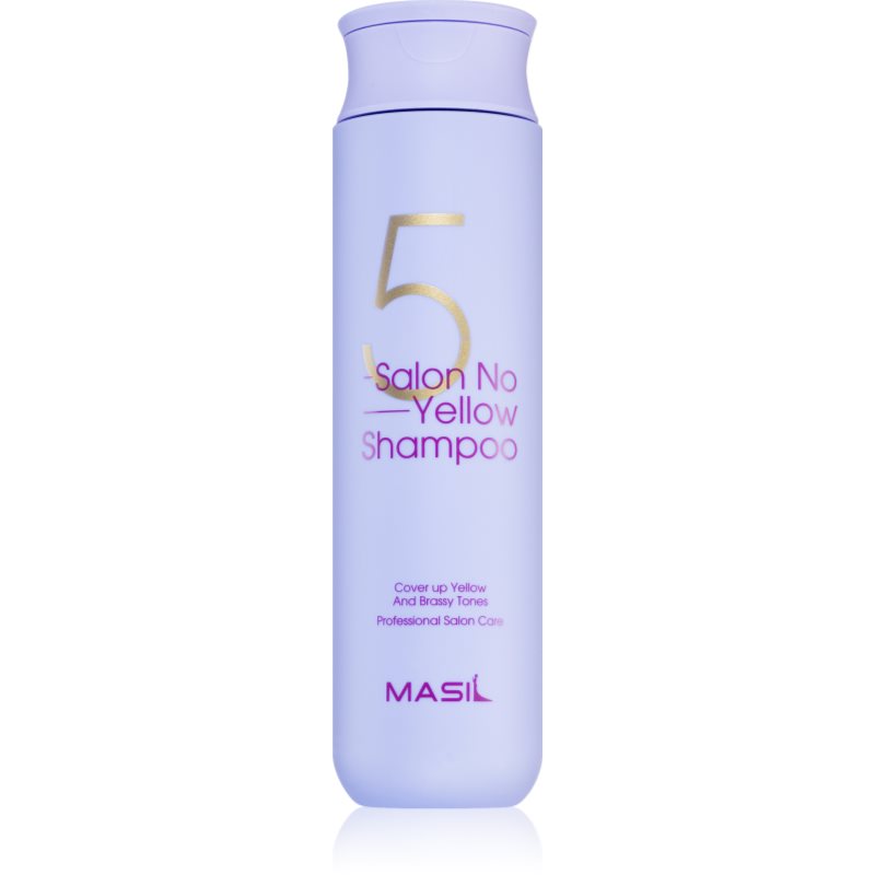 MASIL 5 Salon No Yellow szampon fioletowy neutralizująca żółtawe odcienie 300 ml