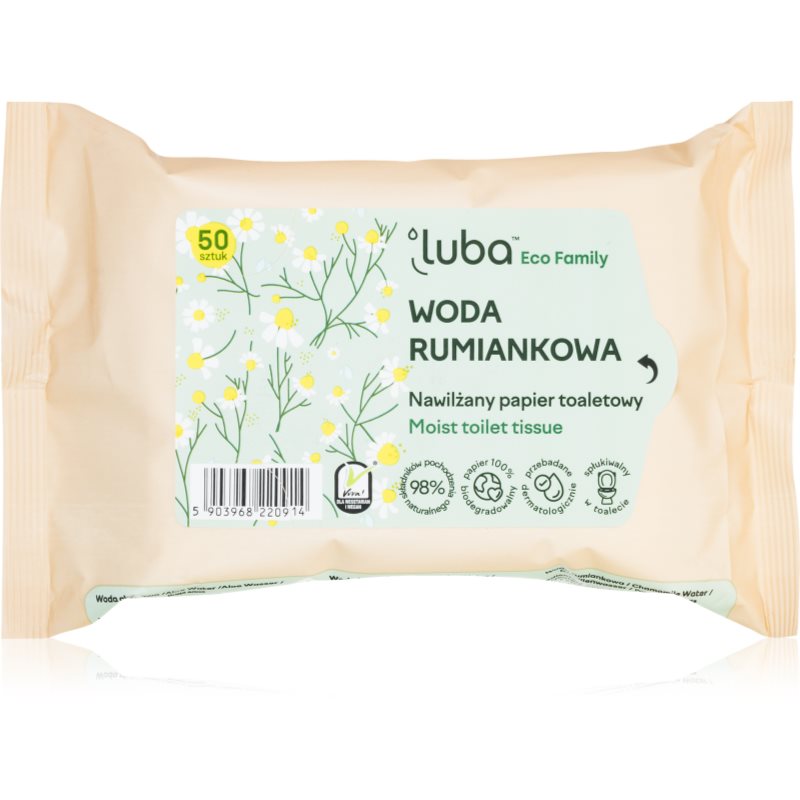 Luba Papier Toaletowy Nawilżany Woda Rumiankowa