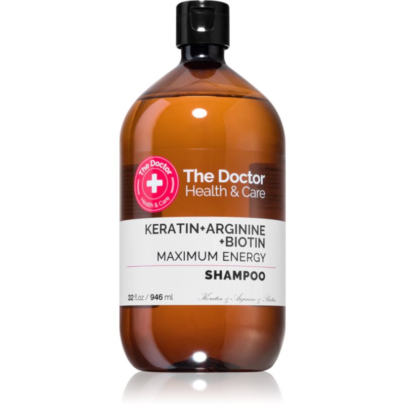 THE DOCTOR Health  Care szampon do włosów wzmacniający Keratyna + Arginina + Biotyna 946ml