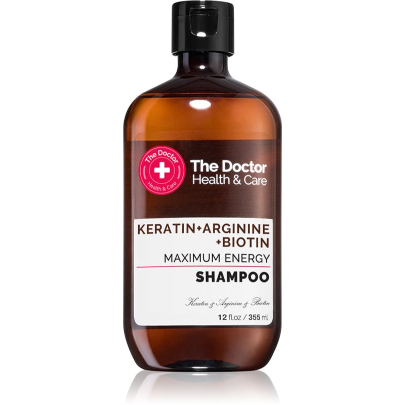 Szampon do włosów Keratyna, biotyna i arginina 355 ml The Doctor, Health&Care