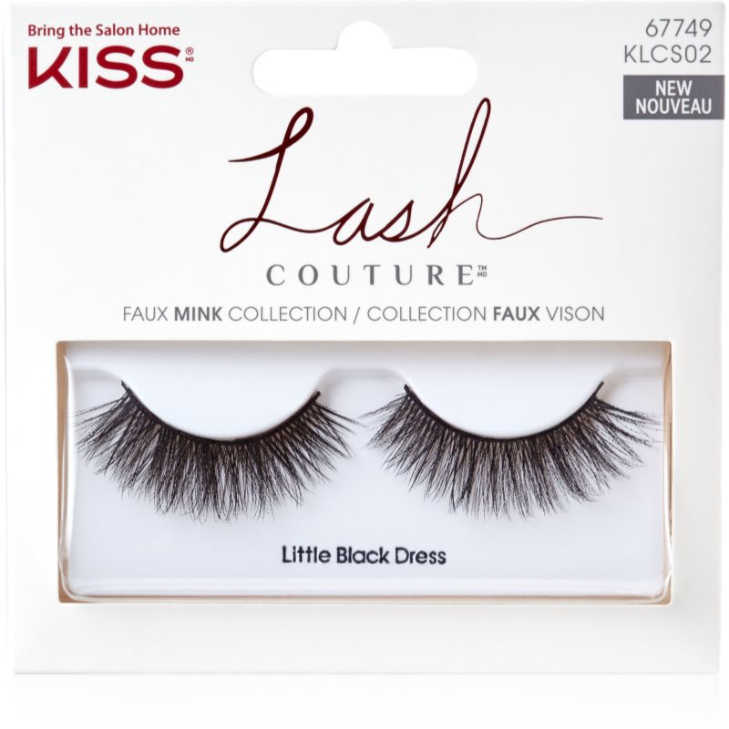 Lash KISS Luksusowy sztuczne rzęsy Couture 1 para wariant Little Black Dress)