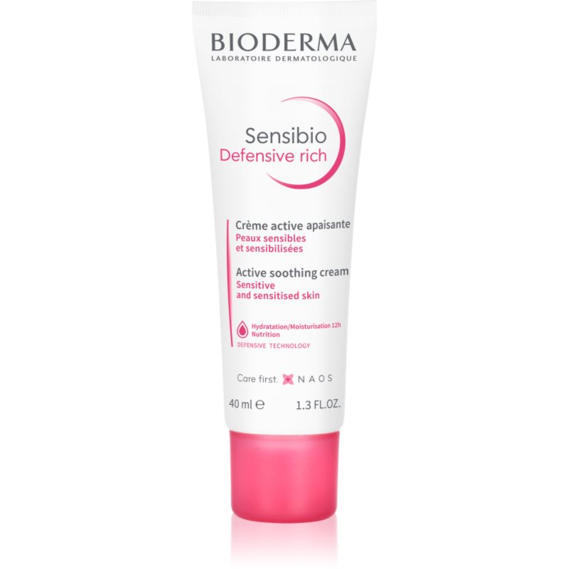 Bioderma Sensibio Defensive Rich - Krem do twarzy 40ml