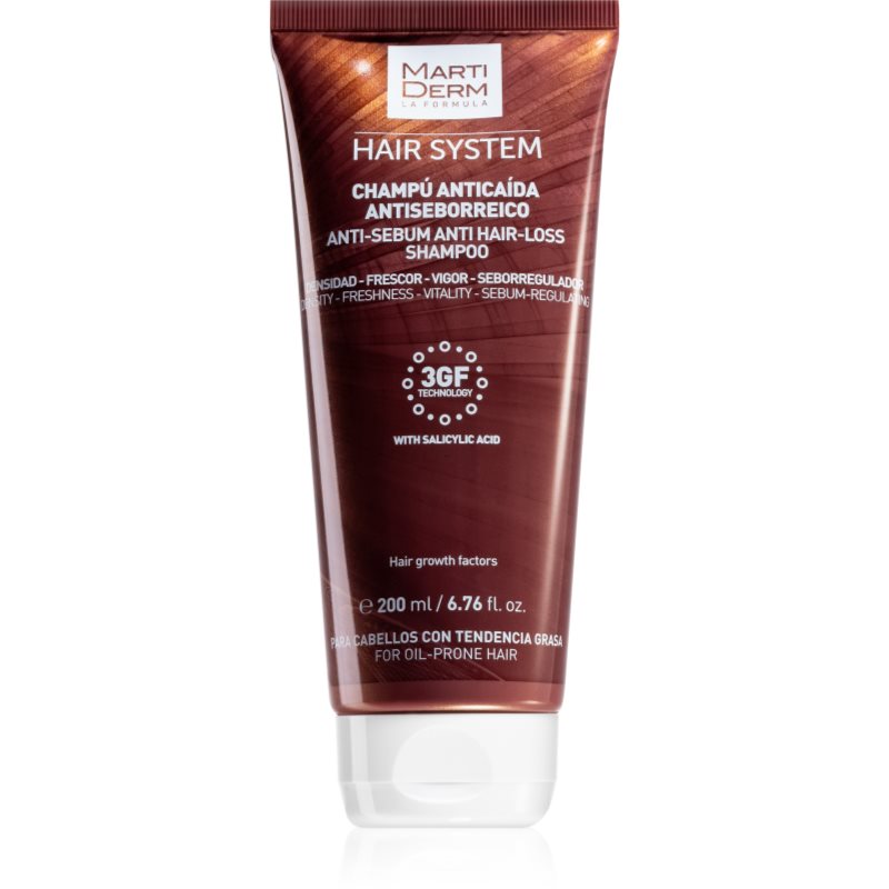 Martiderm Szampon Przeciwłojotokowy Przeciw Wypadaniu Włosów 200 ml (8437015942100)