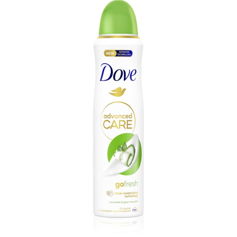 Dove Advanced Care Go Fresh Cucumber & Green Tea 72h Antyperspirant 150 ml