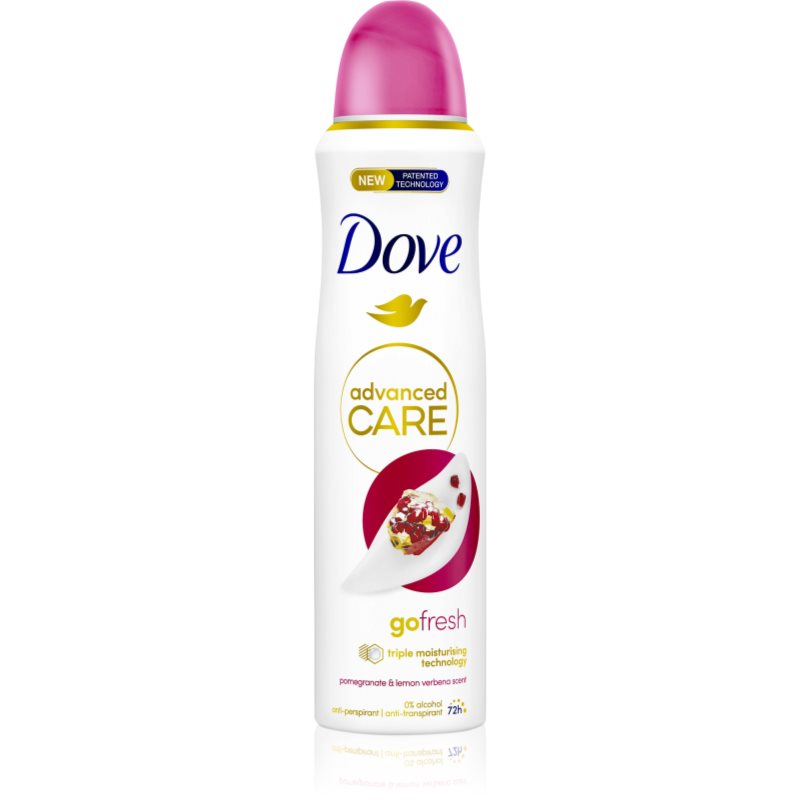 Dove Advanced Care Go Fresh Pomegranate & Lemon Verbena 72h Antyperspirant 150 ml