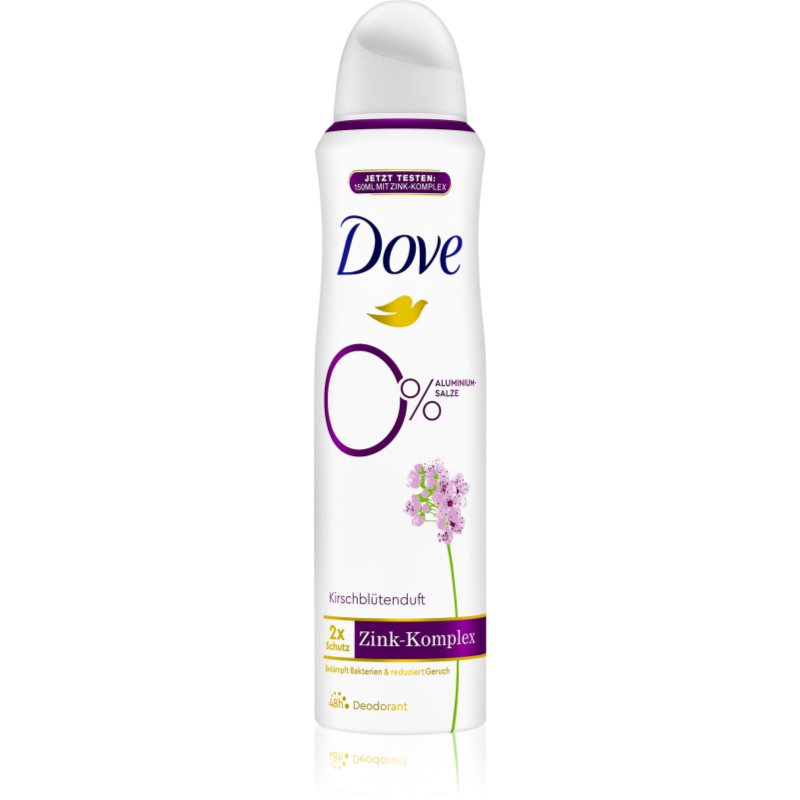 Dove 0% ALU Cherry Blossom 48h Dezodorant 150 ml
