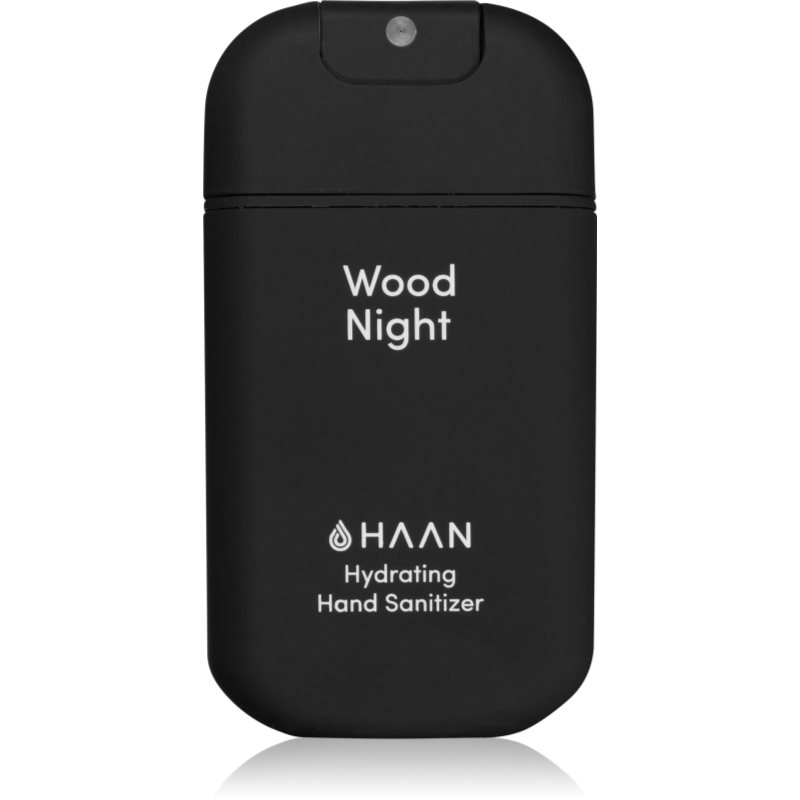HAAN Hand Care Wood Night spray czyszczący do rąk ze środkiem antybakteryjnym 30 ml