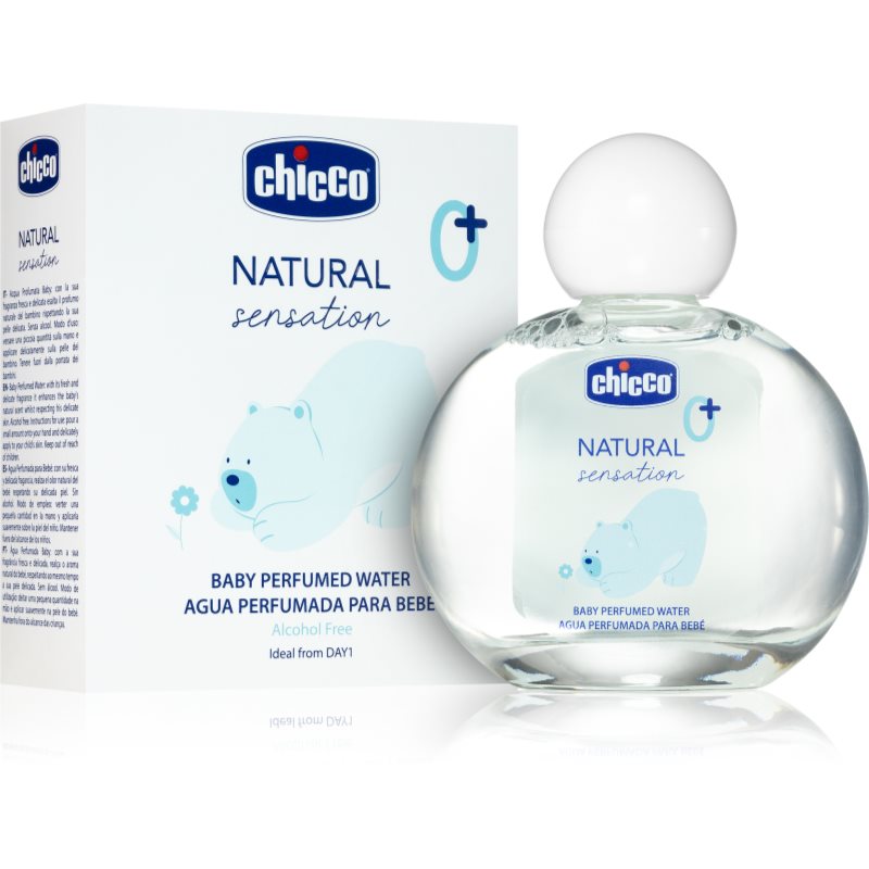 Chicco Natural Sensation Baby woda perfumowana dla dzieci od urodzenia 0+ 100 ml