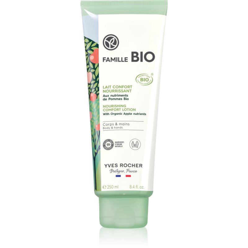 Yves Rocher FAMILLE BIO odżywcze mleczko do ciała with Organic Apple 250 ml