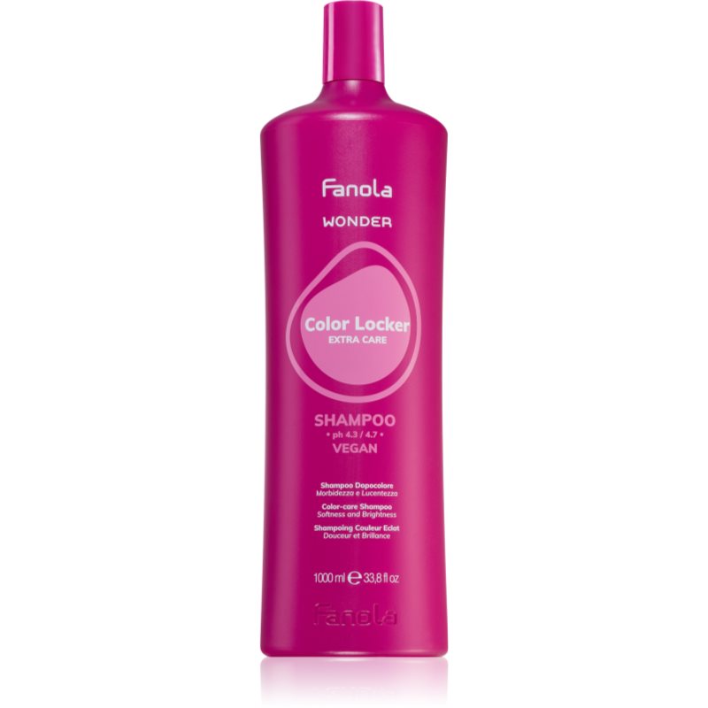 Fanola, Wonder Color Locker, Szampon Do Włosów Farbowanych, 1000ml