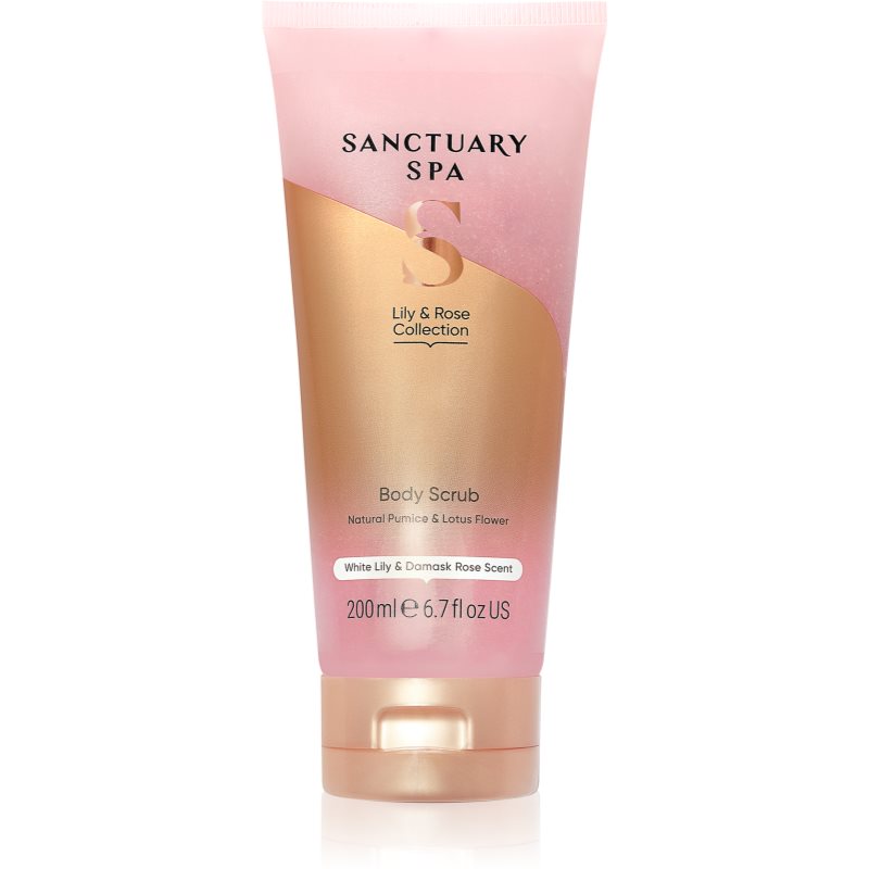 SANCTUARY SPA LILY & ROSE COLLECTION PEELING DO CIAŁA 200ML