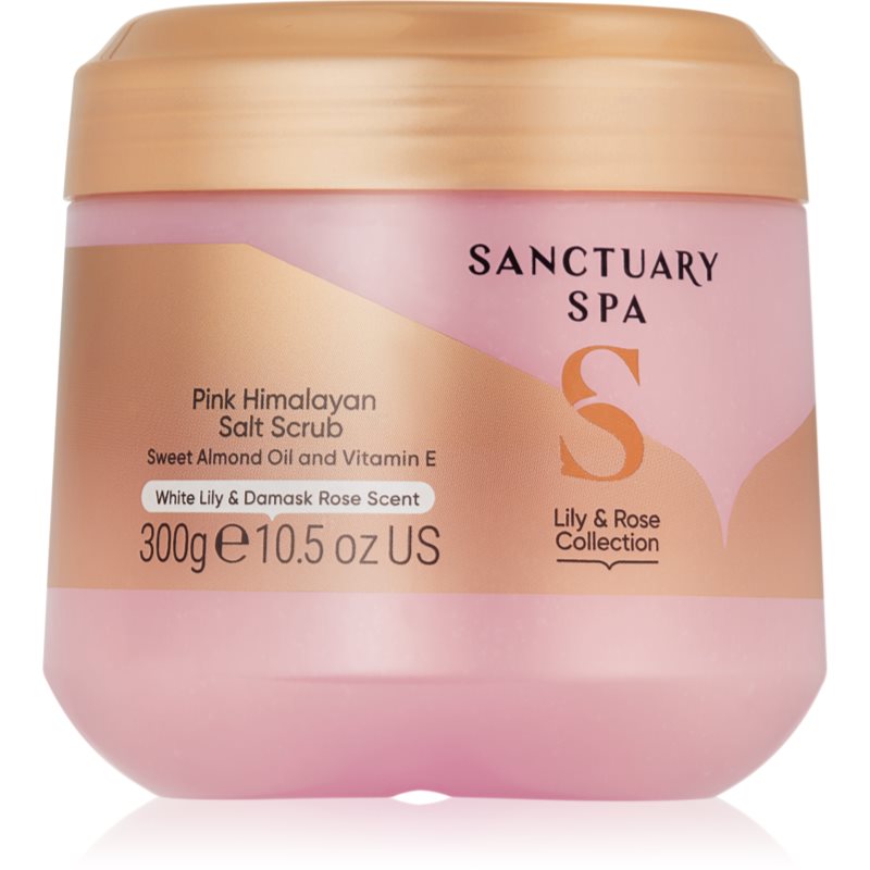SANCTUARY SPA LILY & ROSE COLLECTION PEELING SOLNY DO CIAŁA 300G