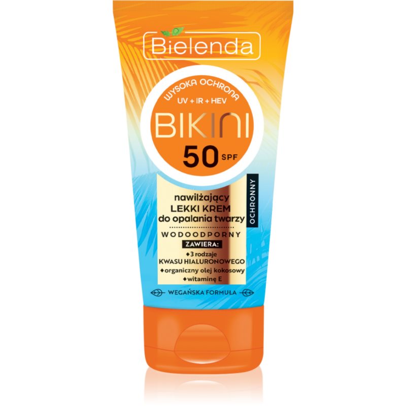 Bielenda Bikini Nawilżający Krem do twarzy SPF 50 50 ml