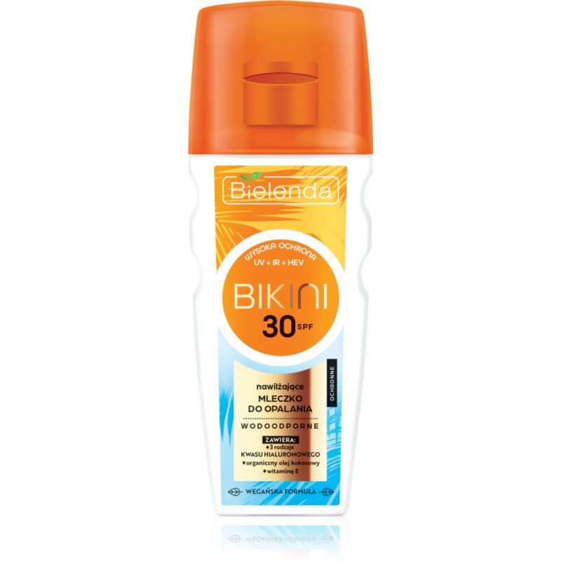 Bielenda Bikini Nawilżające Mleczko do opalania SPF 30 175 ml