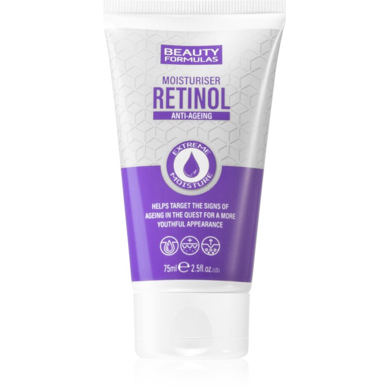 Beauty Formulas Retinol Anti-Ageing Moisturiser nawilżający krem do twarzy 75ml