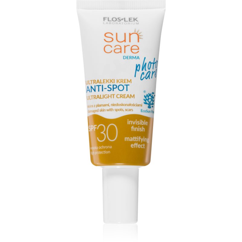 Floslek Sun Care Derma ultralekki krem do twarzy SPF30 30ml