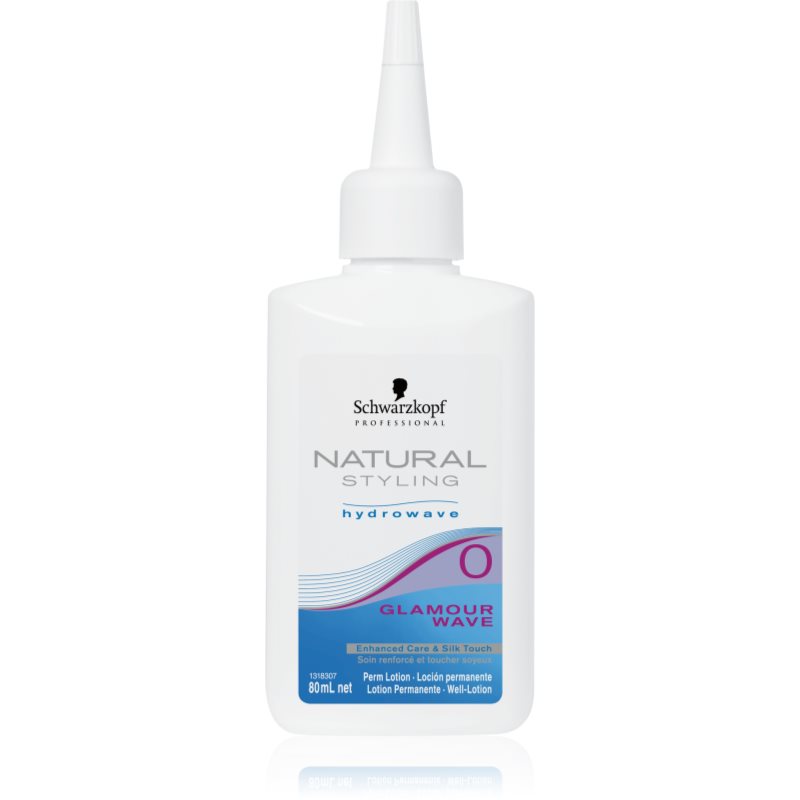 Schwarzkopf Professional Dwufazowy preparat do trwałej ondulacji do opornych włosów - Professional Natural Styling Curl & Care 0