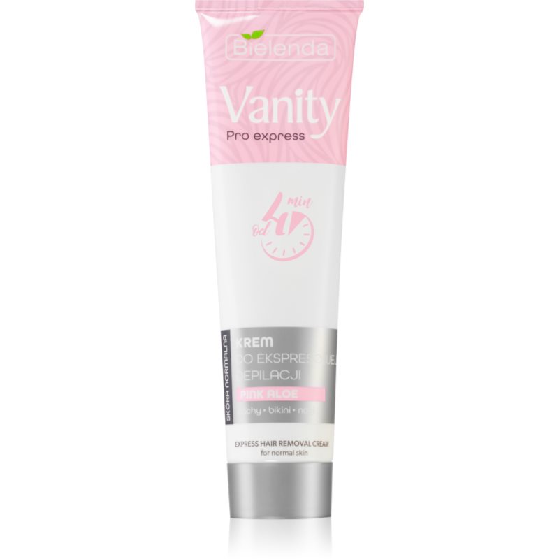 Bielenda Vanity Pro Express Krem do ekspresowej depilacji skóra wrażliwa Pink Aloe 75 ml