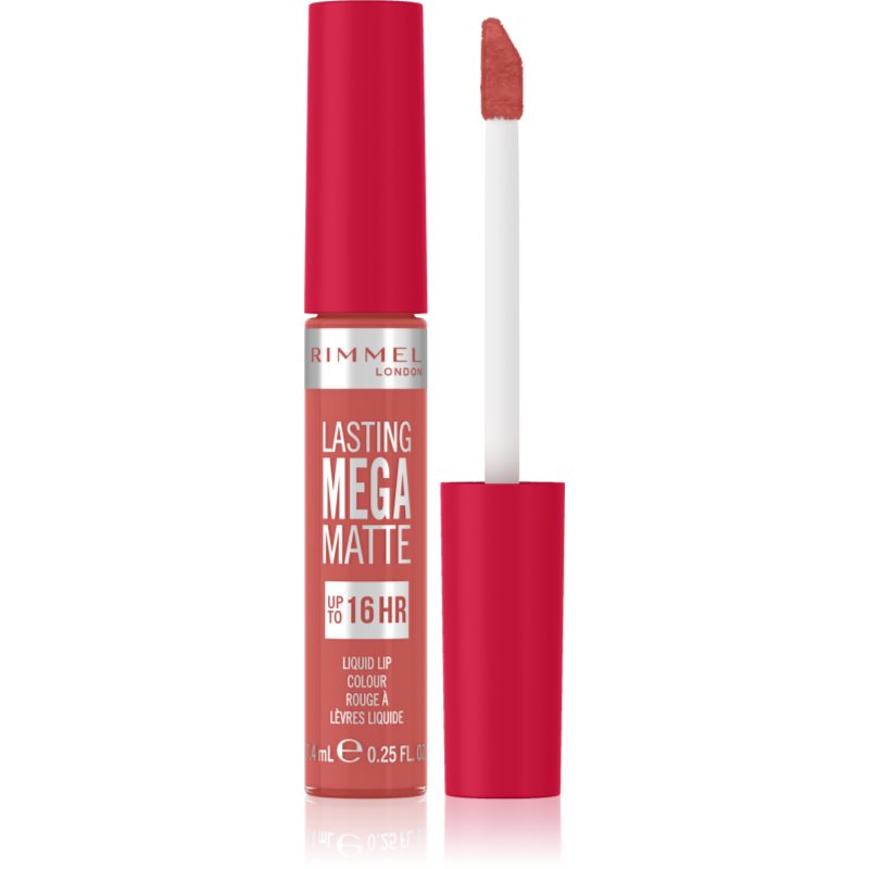 Rimmel Lasting Mega Matte Pomadka 600 Coral Sass 7,4ml