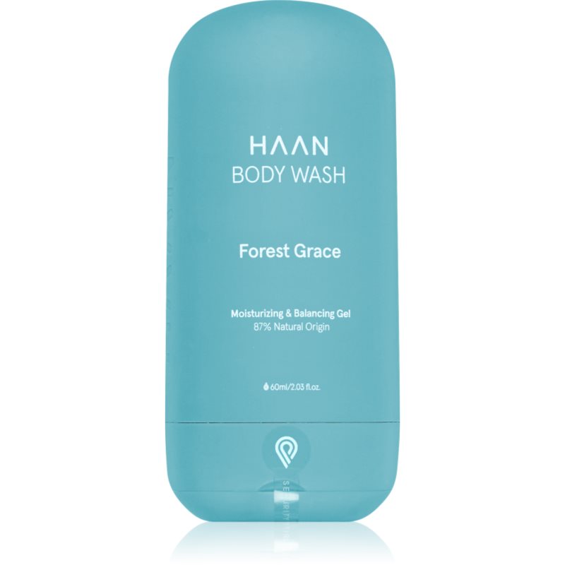 HAAN Body Wash Forest Grace pobudzający żel pod prysznic z aloesem 60 ml