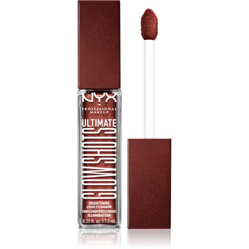 NYX PROFESSIONAL MAKEUP GLOW SHOTS BŁYSZCZĄCY CIEŃ DO POWIEK 16 SIX FIGS 7,5ML
