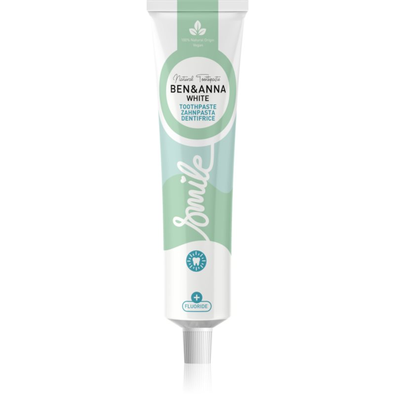 Natural Toothpaste naturalna pasta aloesowa do zębów z fluorem White 75ml