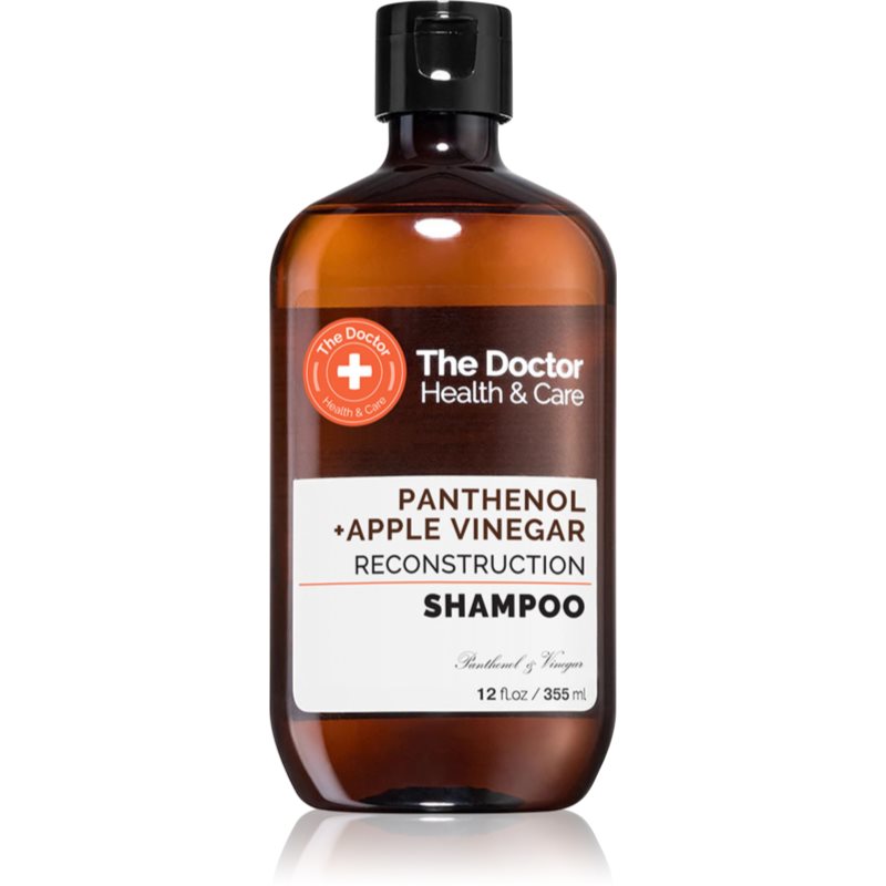 THE DOCTOR Health & Care Hair Shampoo Reconstriution szampon do włosów Panthenol + Apple Vinegar 355ml