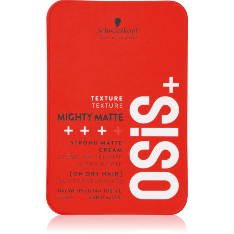 Osis+ Mighty Matte mocno utrwalający matujący krem do stylizacji włosów 100ml