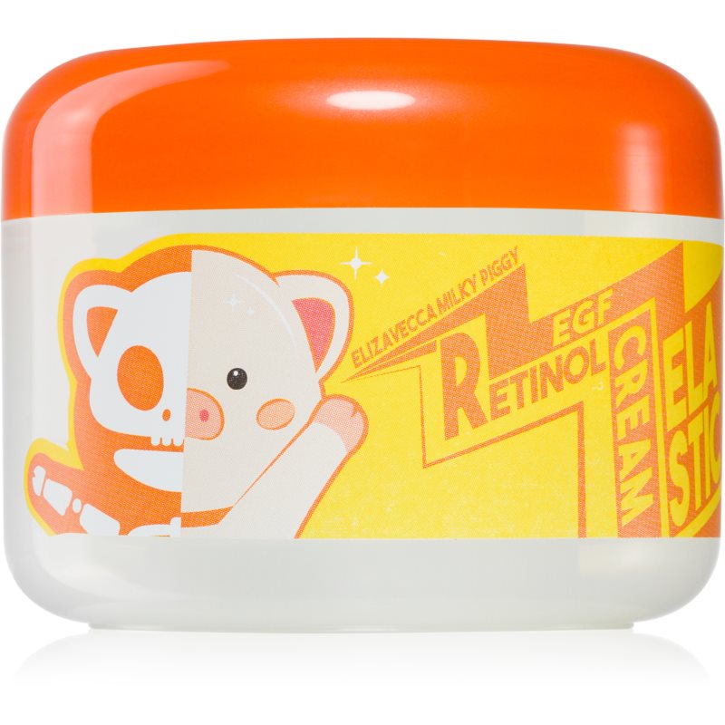 Elizavecca - Milky Piggy Egf Elastic Retinol Cream - Rozjaśniający krem z retinolem na noc - 100 ml