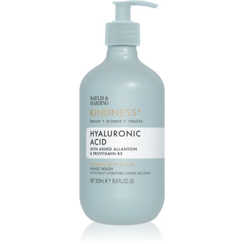 Baylis & Harding Kindness+ Mydło w płynie Hyaluronic Acid Moisture/Hydrate 500 ml