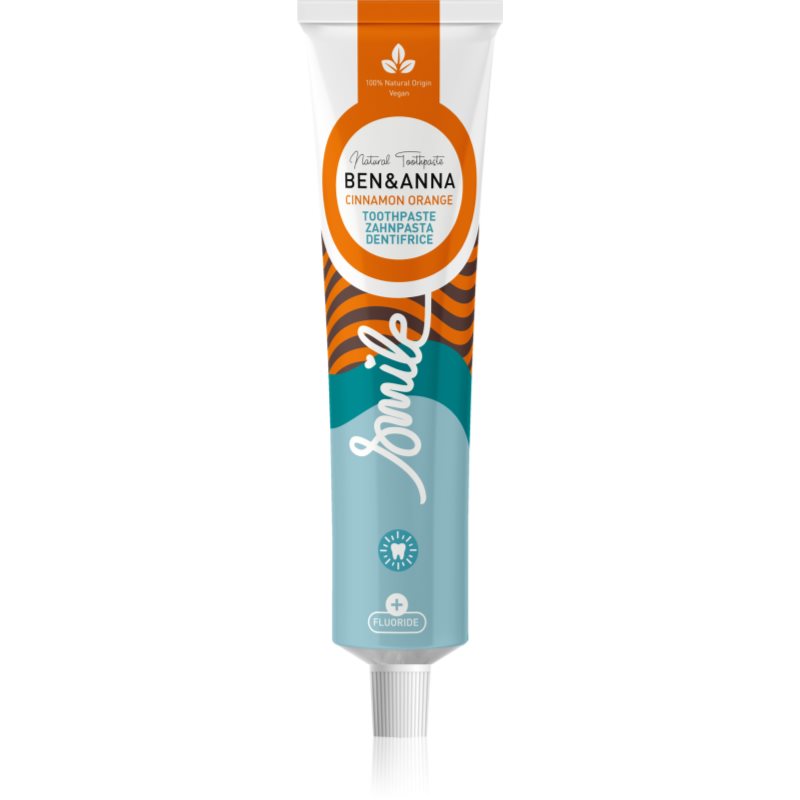 Natural Toothpaste naturalna pasta do zębów z fluorem Pomarańcza z Cynamonem 75ml